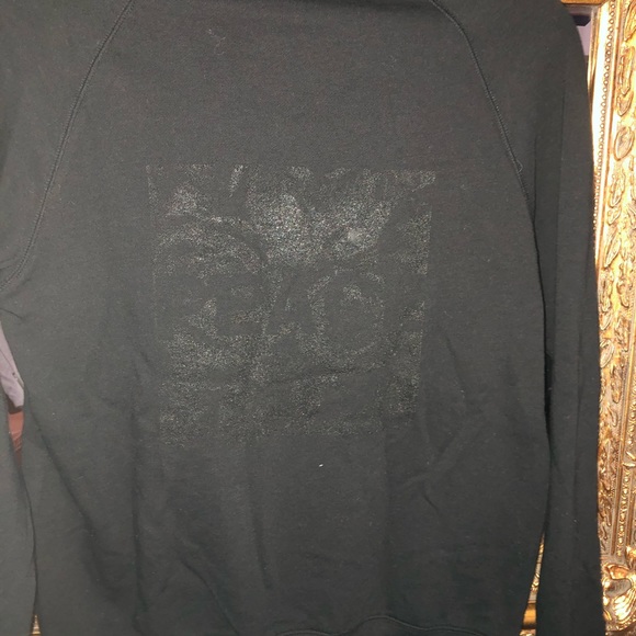 BLK DNM Long Sleeves Men Sweater With PEACE Sign - Picture 4 of 4